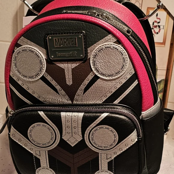 Marvel Loungefly Disney Thor Love &Thunder Mini Backpack - Picture 16 of 16